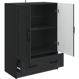  Kreveta s ladicama Crna 66 x 34,5 x 92 cm Konstruirano drvo | shoptok.hr