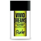 Rude Cosmetics gliter za lice i telo vivid dreams pigmenti