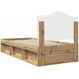  Krevetna konstrukcija Umjetnička hrastovina 75 x 190 cm | shoptok.hr