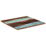  Četvrtasta stolna ploča 80x80 cm 25 - 27 mm od obnovljenog drva | shoptok.hr