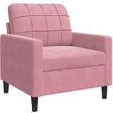 vidaXL Sedežna garnitura 3-delna z blazinami roza žamet, (21255998) | Shoptok.si