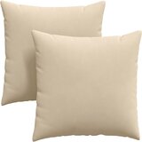  Jastučići za sofu 2 pcs Krema 80 x 80 cm tkanina | Eponuda.ba