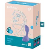Satisfyer Vibracijski analni čep Sweet Seal vijoličen | Shoptok.si