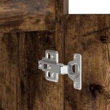 vidaXL Stol dimljeni hrast 86x49x76 cm konstruirano drvo | shoptok.hr