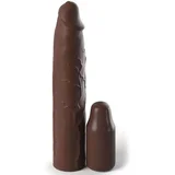Fantasy X-tensions PIPEDREAMS SLEEVE 22,86 CM + 7,62 CM PLUG BROWN