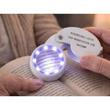  Zložljiva mini žepna aku. LED UV lupa 60x za nakit in bankovce | Shoptok.si