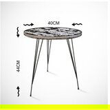 Hanah home pomoćni stočić sandalf walnut | ePonuda.com