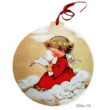  🎄 Kuglice za bor s različitim božićnim motivima i rukom pisanim porukama 🎄 Š09018 | shoptok.hr