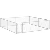 Vanjski kavez za pse od pocinčanog čelika 4 x 4 x 1 m | shoptok.hr