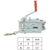 vidaXL Ročni vitel 1360 kg | Shoptok.si