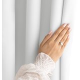 Restilo CARLI curtain, colour white, plain, classic style, ties 25 x 1.5 cm, fabric type Oxford, 140 x 250 cm | shoptok.hr
