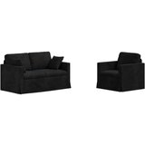 SOFA 2 pcs Crna | shoptok.hr