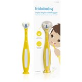 Frida fridababy® trokutasta četkica za zube za bebe toothhugger yellow | shoptok.hr