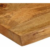Stolna ploča 80x80x2,5 cm od masivnog drva manga sa živim rubom | shoptok.hr