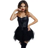 Elisia Wetlook Dress Black XL