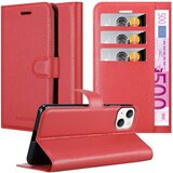 Cadorabo Case, združljiv z Apple v Candy Apple Red - Zaščitni pokrov z magnetnim zapiranjem, stoječo funkcijo in režo za kartico, (20556410) Cene