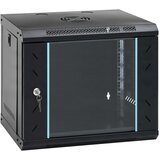 vidaXL Stenska omrežna omarica 9U 19" IP20 53x40x21 mm | Shoptok.si