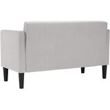  Dvosjed sive boje 111 cm, tkanina | shoptok.hr