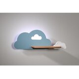  LED dečije zidno svetlo sa policom CLOUD LED/5W/230V plavo/belo | Eponuda.com
