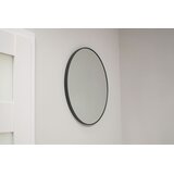  Ogledalo crni okvir 80cm | shoptok.hr