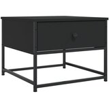  Stolić za kavu crni 51x51x40 cm od konstruiranog drva | Eponuda.com