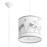 Sollux Lighting Sollux SL.1418 - Dečiji luster na sajli CAT 1xE27/15W/230V prečnik 30 cm Cene