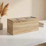  Stalak za CD-ove 4 kom. Hrast sonoma 40 x 17 x 17 cm Cijene