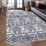 Mila Home Plavi perivi tepih 160x230 cm Elephant – | shoptok.hr