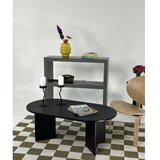 Hanah home sto za dnevnu sobu leo large black | ePonuda.com