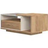 klub sto KLS-1F/GL - kolekcija gala - pacifik orah/bež lak - 117x47x60 cm
