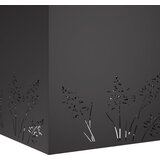  Vrtna saksija Crna 50 x 50 x 49 cm Čelična vrata | shoptok.hr