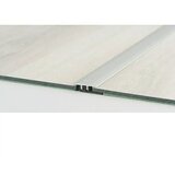 LOGOCLIC Aluminijasti prehodni profil 322 (srebrn, 2,7 m x 27 mm) | Shoptok.si