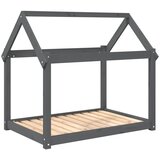 Krevet za pse sivi 101x70x90 cm od masivne borovine | Eponuda.ba