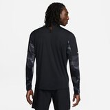 Nike DF ELMNT CAMO TOP HZ Muška majica za trčanje, crna, veličina | shoptok.hr