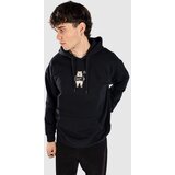 A-Lab Booked Pulover s kapuco black | Shoptok.si