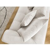 Bobochic Paris Bež sedežna garnitura iz šenilje 237 cm Whesley – | Shoptok.si