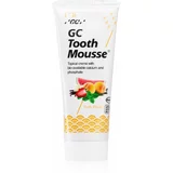 Gc Tooth Mousse remineralizacijska zaščitna krema za občutljive zobe brez fluorida okus Tutti Frutti 35 ml