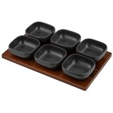 Ladelle Antracitno siv porcelanast komplet za serviranje 6 ks Essentials – | Shoptok.si