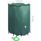  Zložljiv zbiralnik za deževnico s pipo 1250 L, (20766980) | Shoptok.si