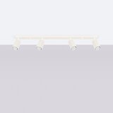 Nice Lamps Kremno bela stropna svetilka 6,5x81 cm Gleam – | Shoptok.si