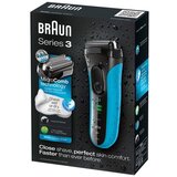Braun Series 3 3040s Foil shaver Trimmer Black, Blue Cijene