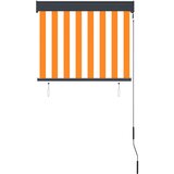  Vanjska roleta 80 x 250 cm bijelo-narančasta | Eponuda.com