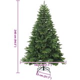  Umjetno božićno drvce s nogom Zelena 240 cm PVC, PE i čelik | shoptok.hr