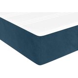 Box spring krevet s madracem tamnoplavi 90x200 cm baršunasti | shoptok.hr