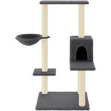  Penjalica za mačke sa stupovima za grebanje tamnosiva 95 cm | Eponuda.com