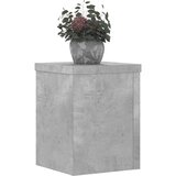  Stalci za biljke 2 kom siva boja betona 15 x 15 x 20 cm drveni | shoptok.hr