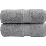Premium ručnici za goste SOLUND 2 kom. sive 30x50 cm 600 g/m² | Shoptok.si