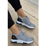 İnan Ayakkabı UNISEX GRAY KNITWEAR SNEAKER SNEAKERS