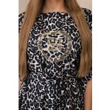 Kesi Bat Leopard Dress Grey | Shoptok.si