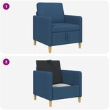 SOFA s pohranom Plava 72 x 78 x 87 cm Poliester | Eponuda.com